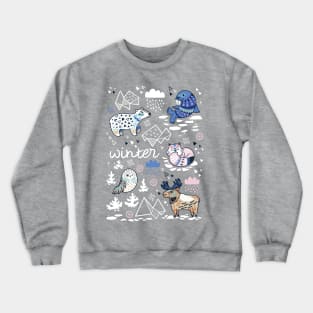 Polar animals Crewneck Sweatshirt